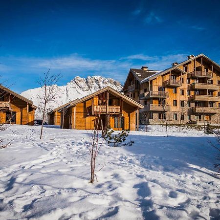 Chalet Mitoyen Duplex Avec Piscine Couverte, A 300M Des Pistes A Superdevoluy - Fr-1-504-491 Villa Exterior photo