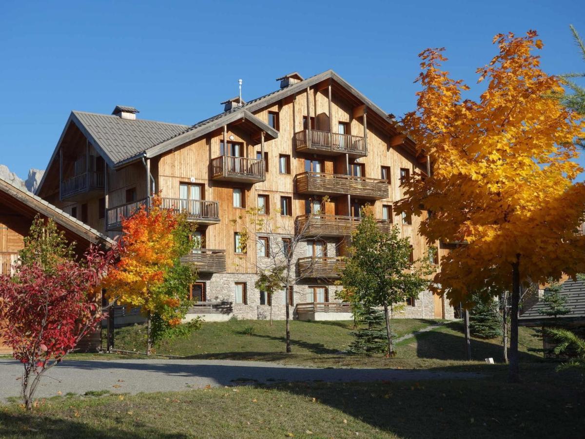 Chalet Mitoyen Duplex Avec Piscine Couverte, A 300M Des Pistes A Superdevoluy - Fr-1-504-491 Villa Exterior photo