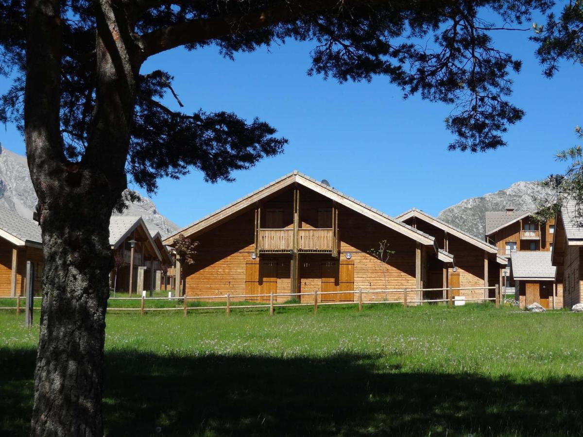 Chalet Mitoyen Duplex Avec Piscine Couverte, A 300M Des Pistes A Superdevoluy - Fr-1-504-491 Villa Exterior photo